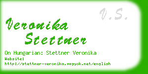 veronika stettner business card